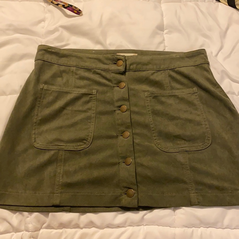 Altar’d State Green Skirt